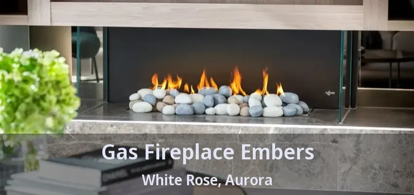 Gas Fireplace Embers White Rose, Aurora - ON
