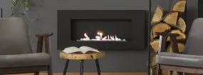 Travis Industries Fireplace White Rose, Aurora